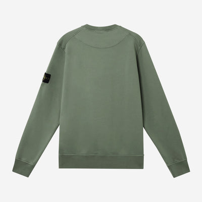 Stone Island Cotton Fleece Crewneck Sweatshirt