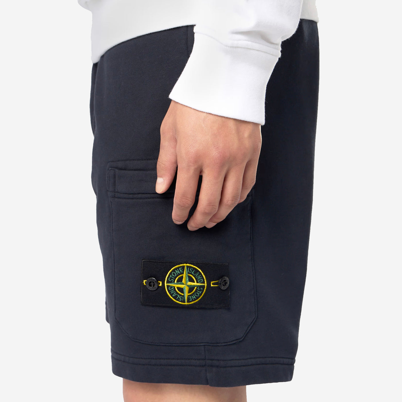 Stone Island Cargo Pocket Bermuda Shorts