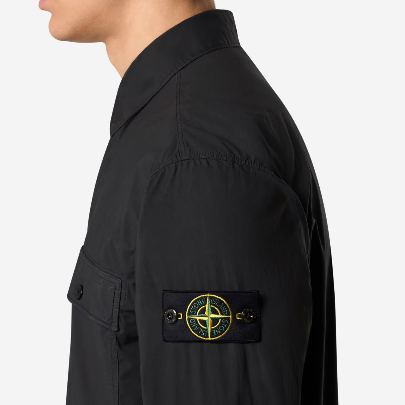 Stone Island Light Stretch Cotton Over Shirt