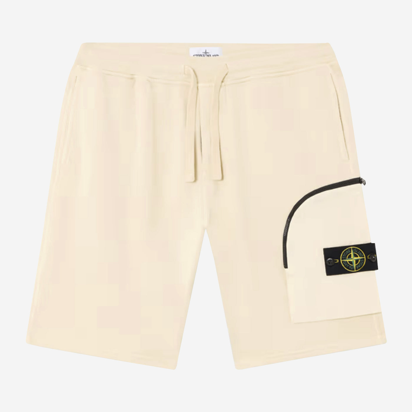 Stone Island Zip Pocket Cargo Bermuda Shorts