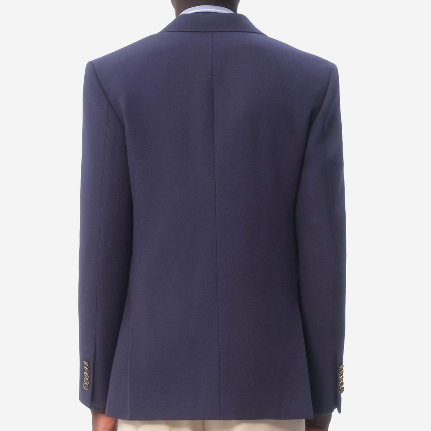 Valentino Garavani Single-Breasted Wool Gabardine Jacket