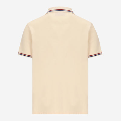 Valentino Cotton Piqué VLogo Patch Polo Shirt