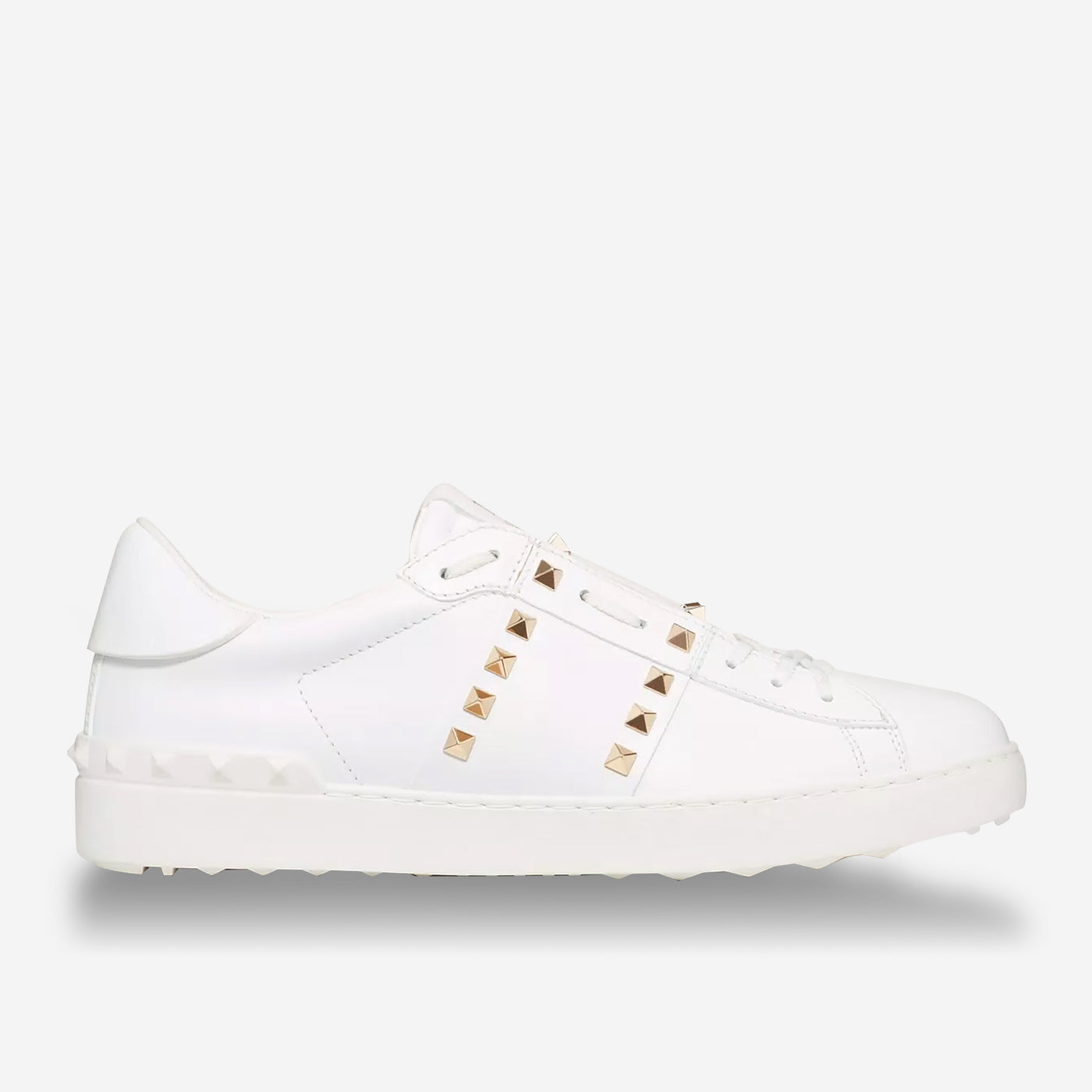 Valentino Garavani Calfskin Rockstud Untitled Sneaker