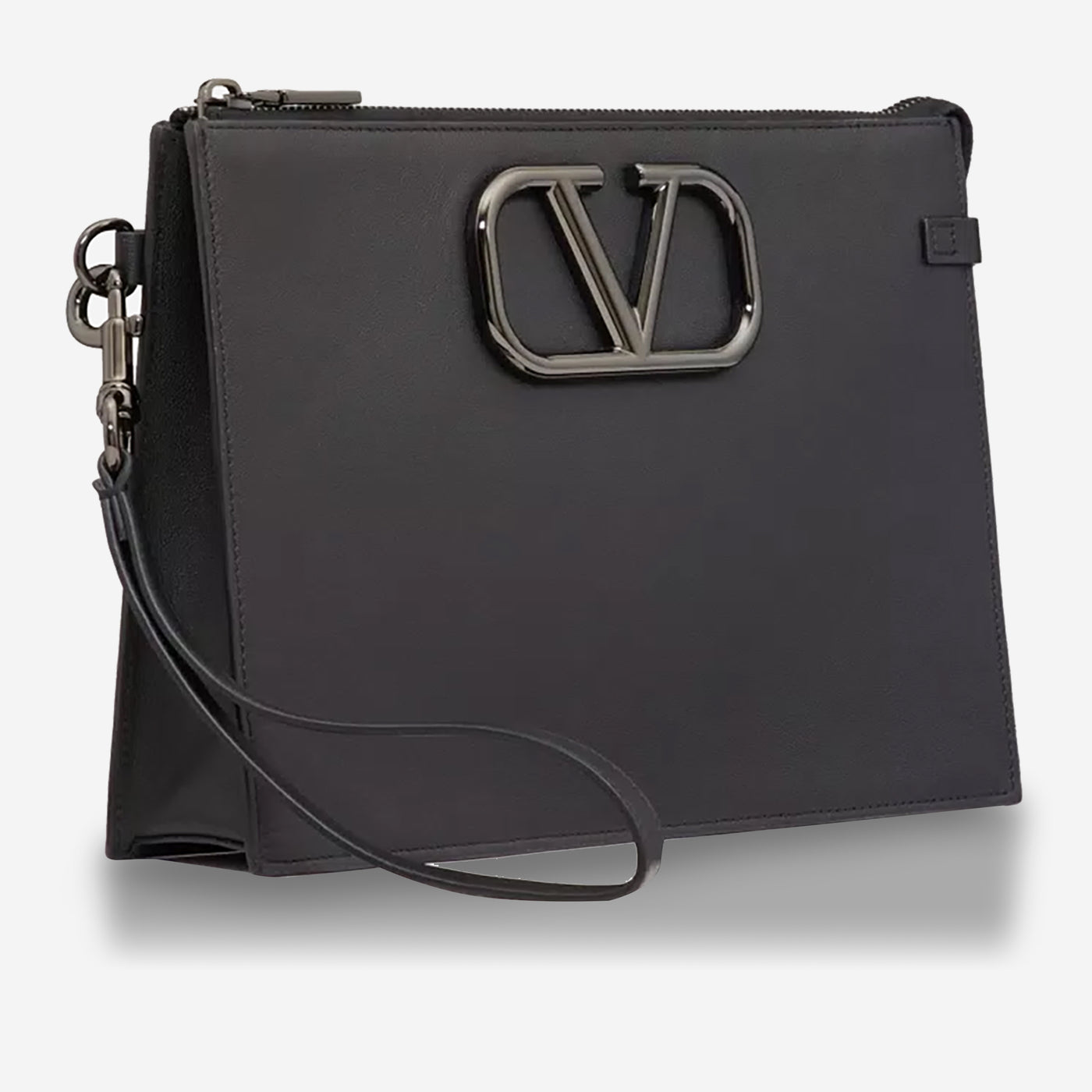 Valentino Garavani VLogo Signature Calfskin Pouch