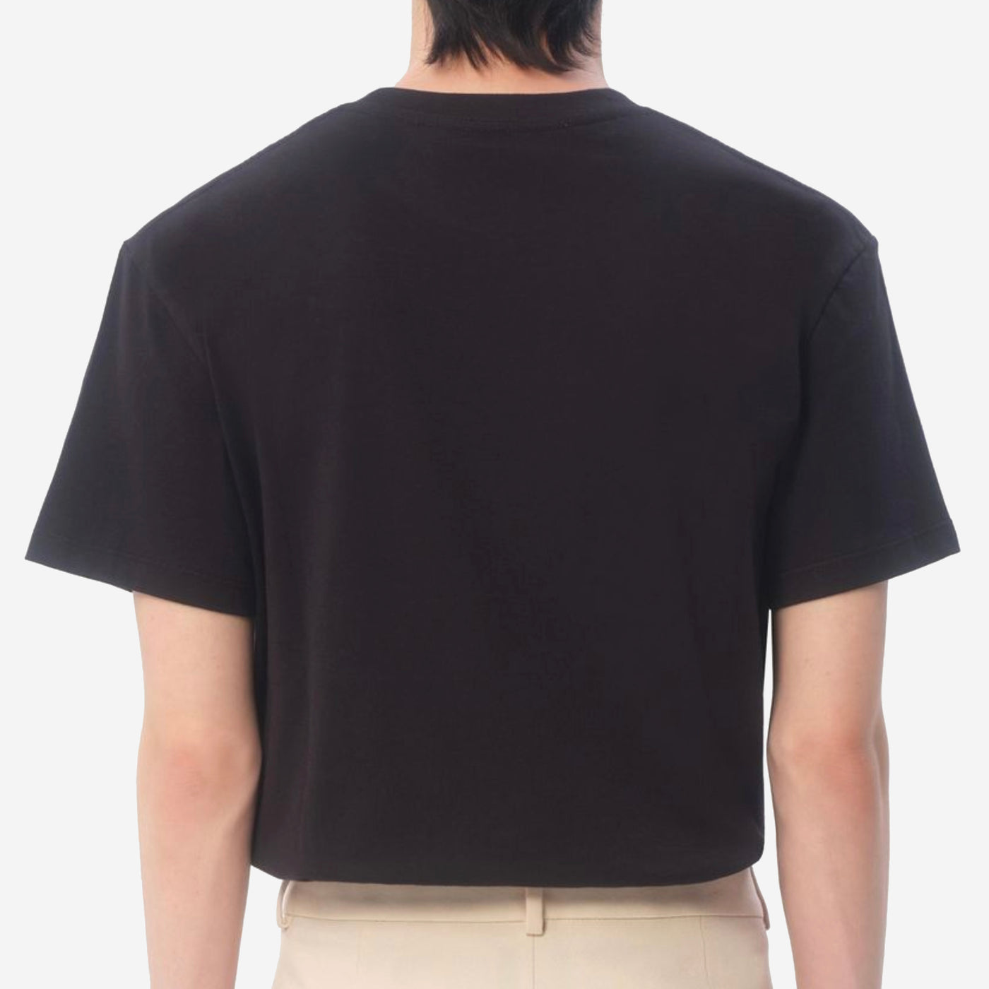 Valentino Cotton VLogo patch T-shirt