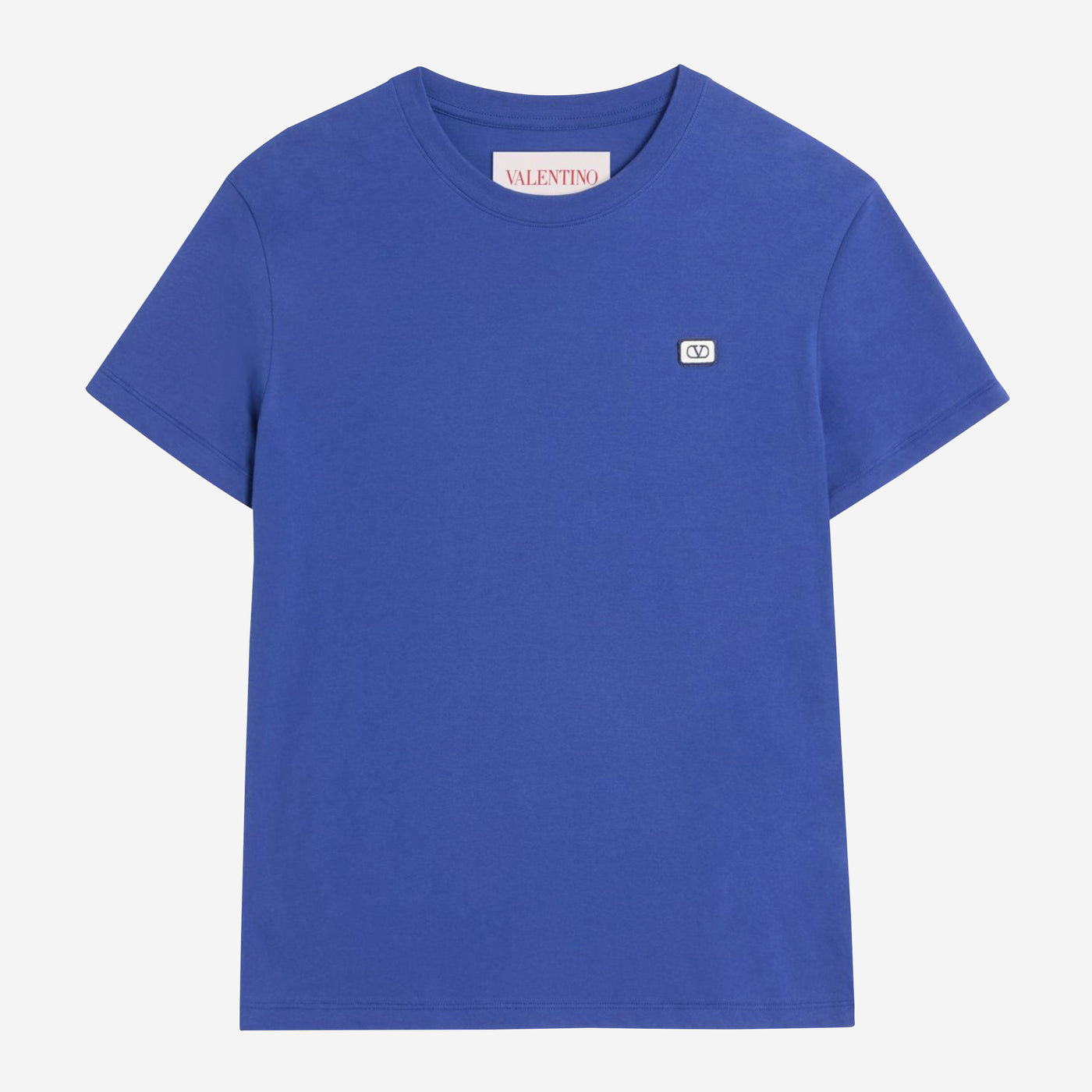 Valentino Cotton VLogo patch T-shirt