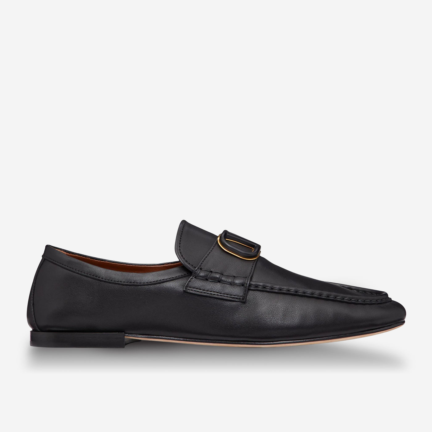 Valentino Garavani Vitello Nappato V Logo Loafer