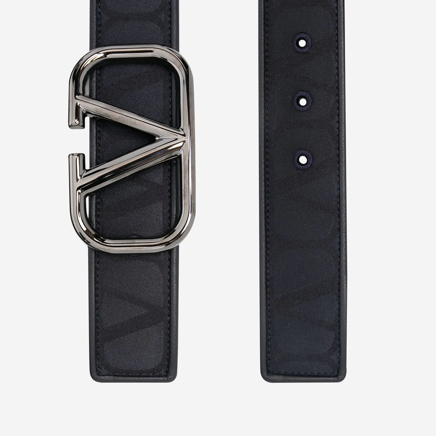 Valentino Garavani Toile Iconographe Buckle Belt