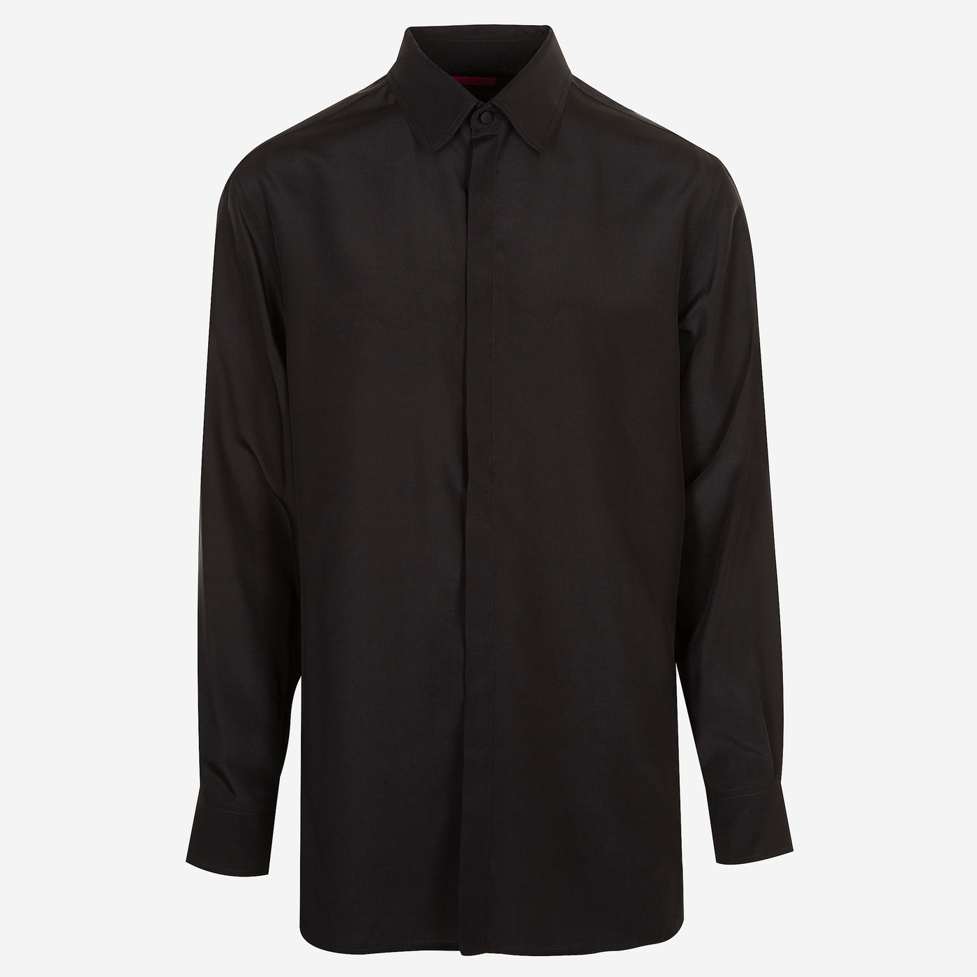 Valentino Black Silk Shirt