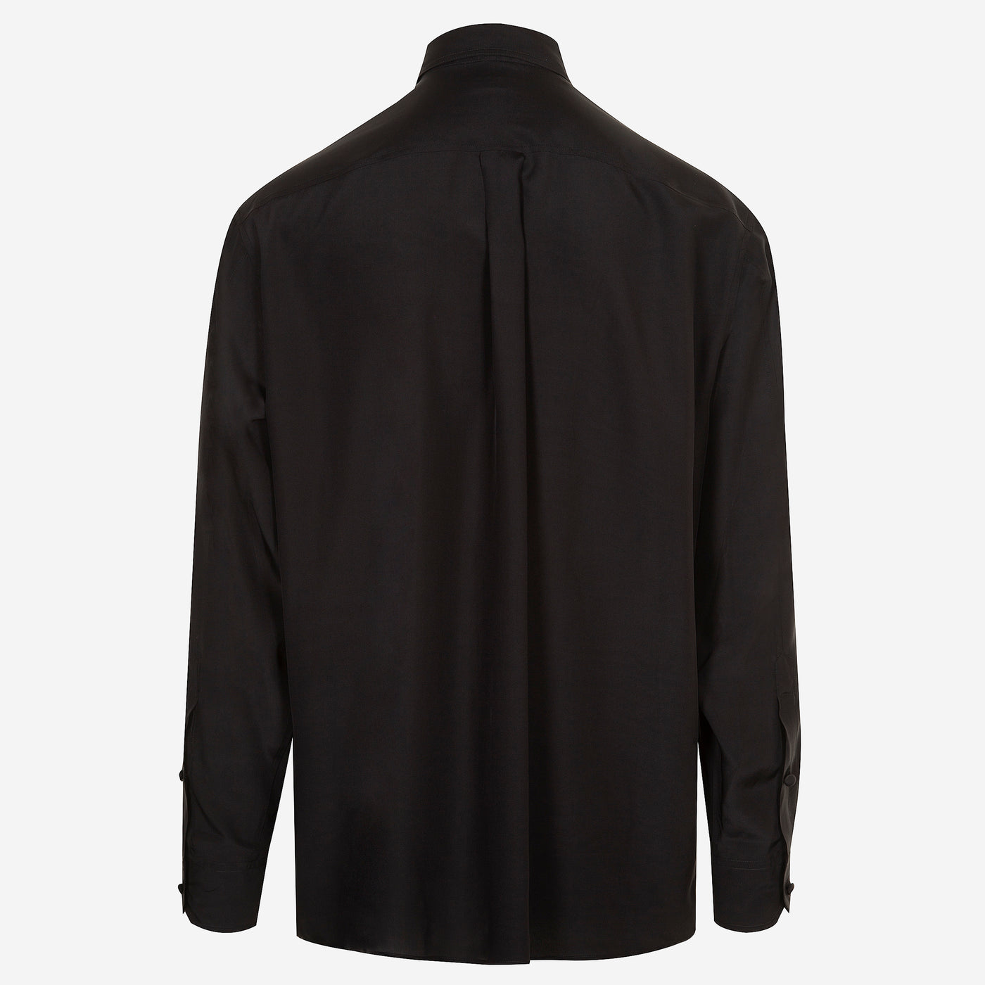 Valentino Black Silk Shirt